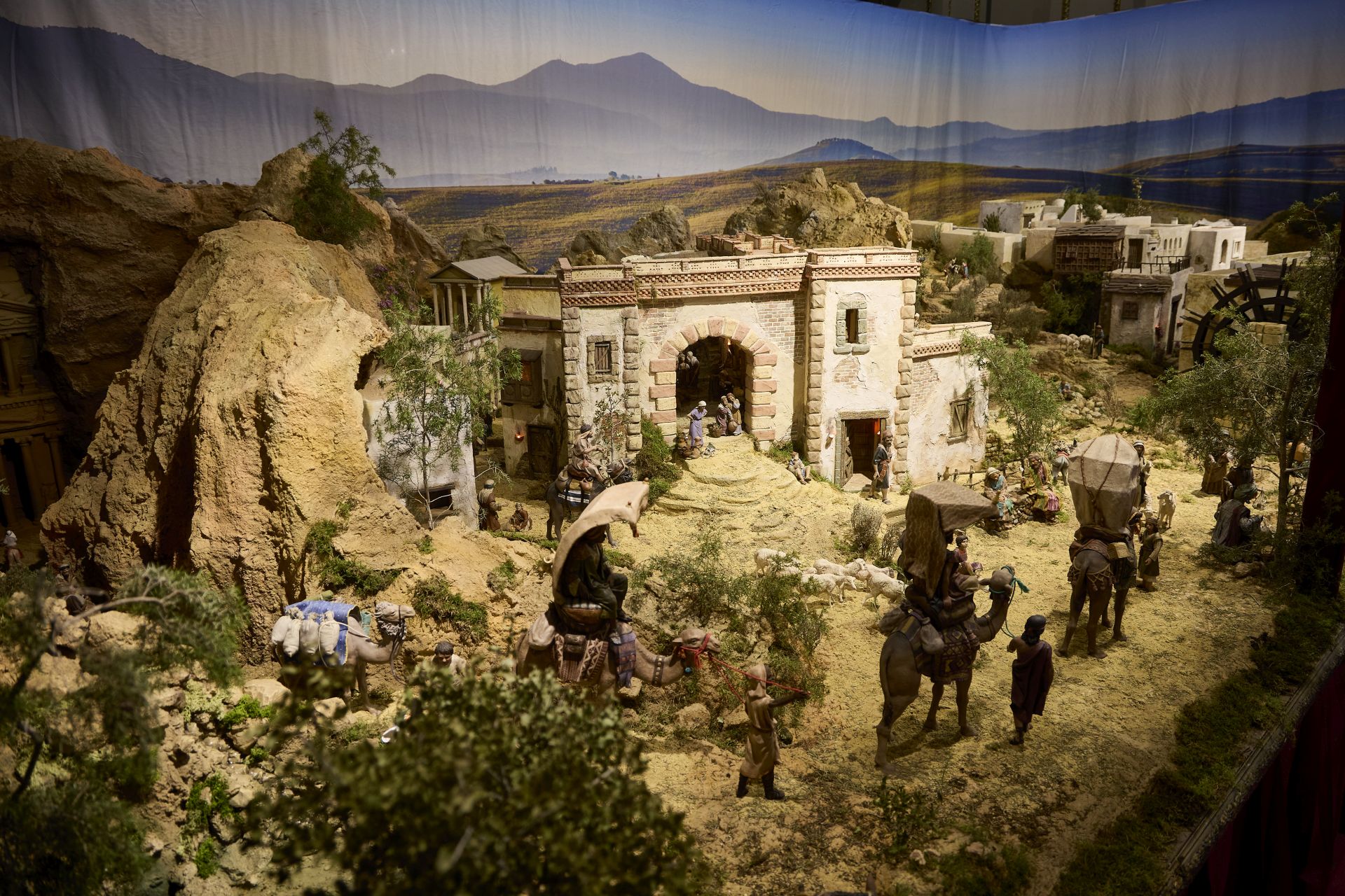 FOTOS | Así es el Belén del Salón de Cristal del Ayuntamiento de Valencia