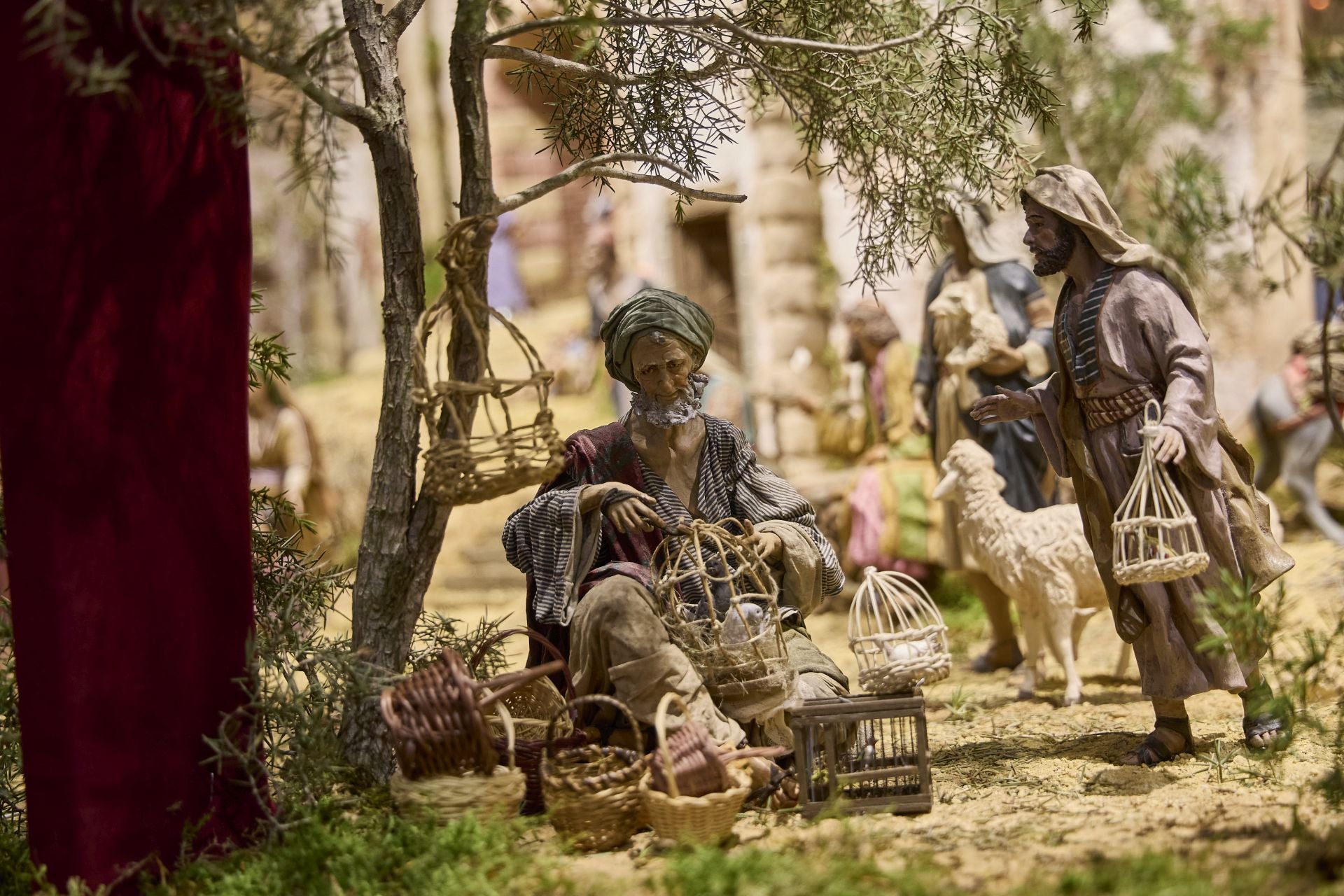 FOTOS | Así es el Belén del Salón de Cristal del Ayuntamiento de Valencia