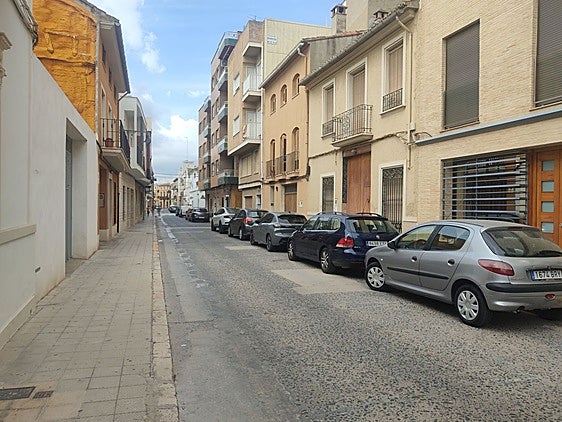 Una calle de l'Alcúdia.