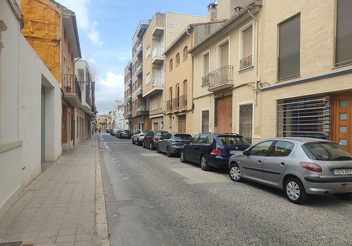 Una calle de l'Alcúdia.