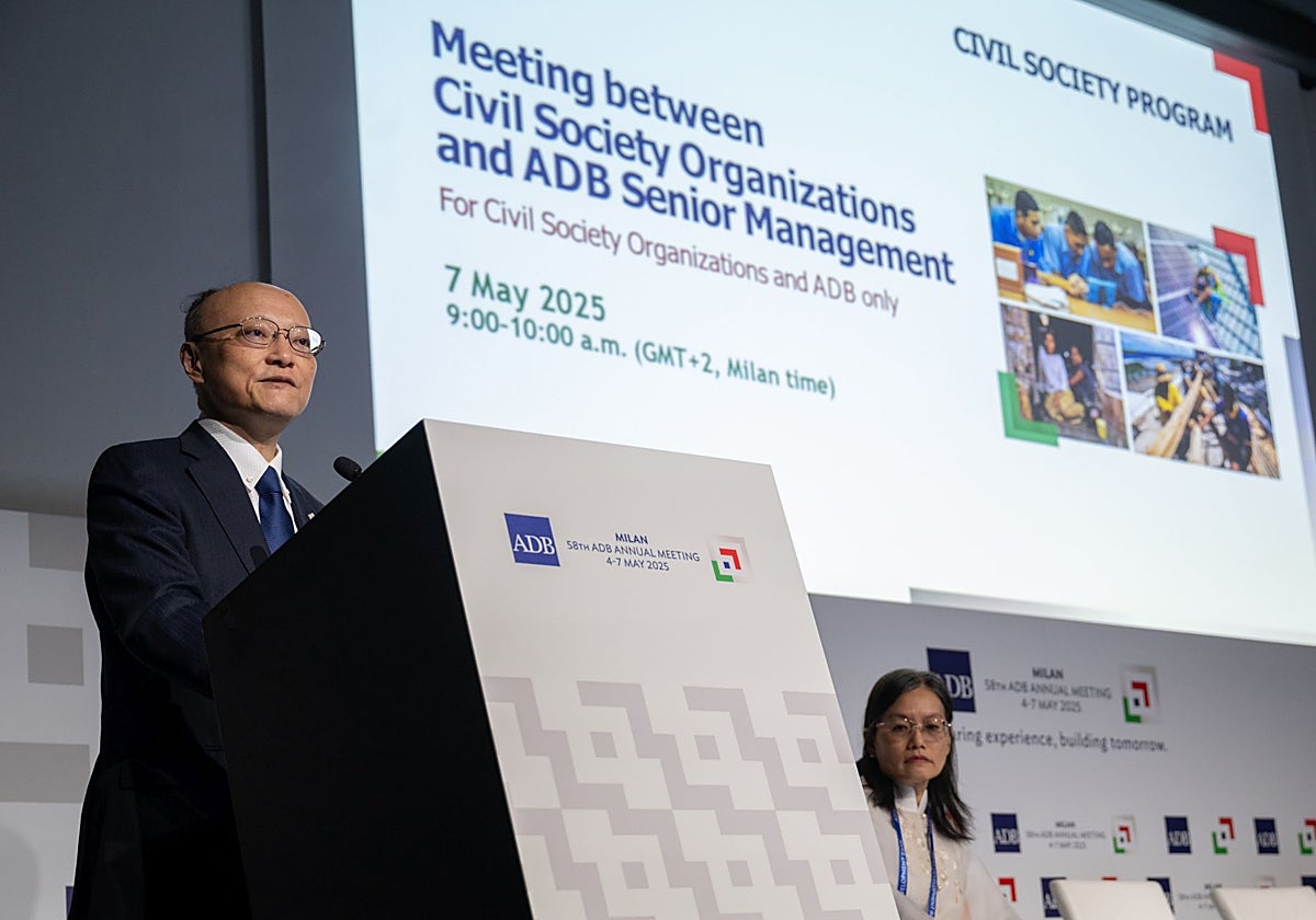 Masato Kanda, presidente del Banco Asiático de Desarrollo.