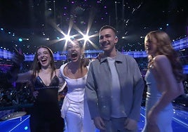 Los cuatro finalistas.