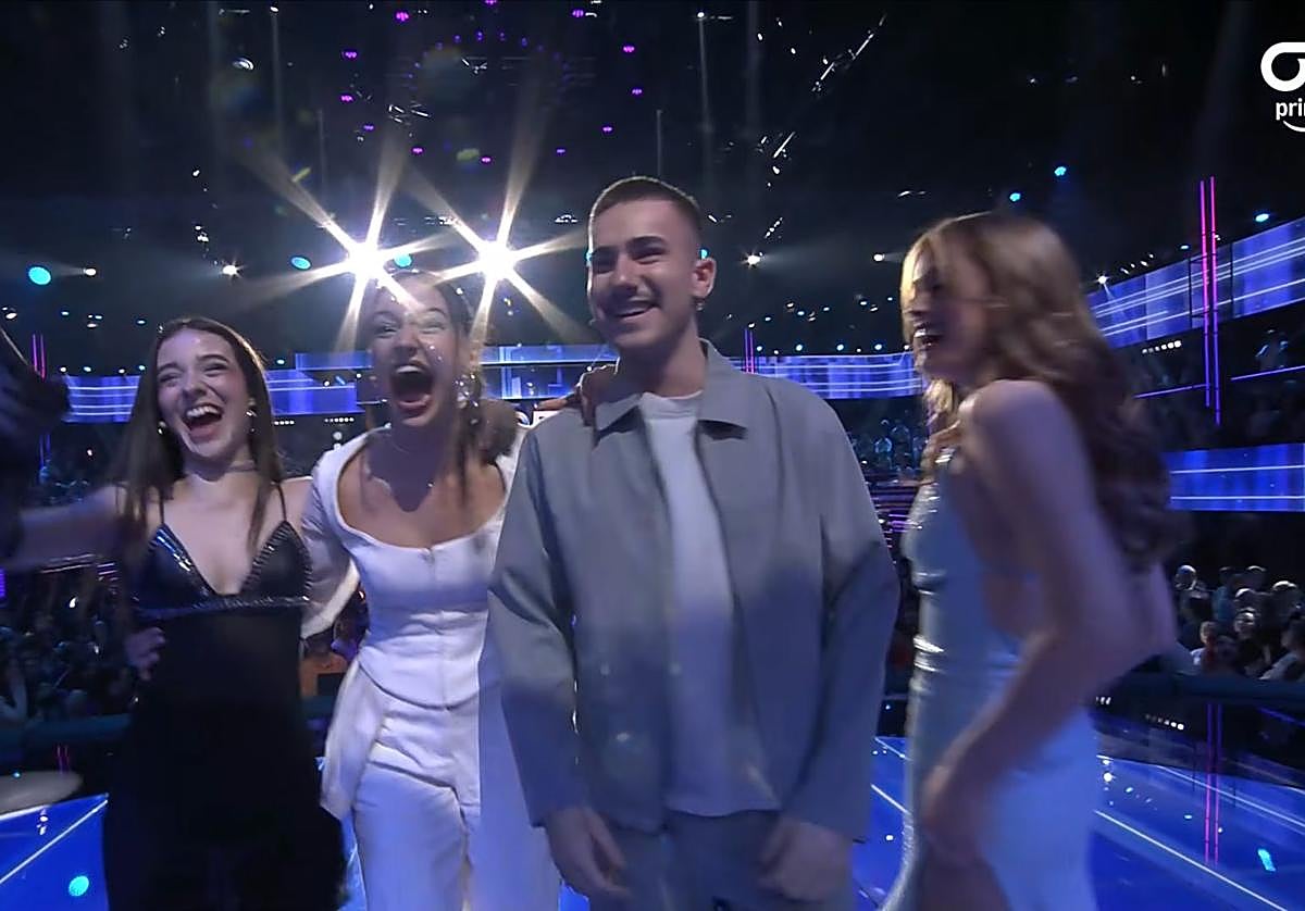 Los cuatro finalistas.