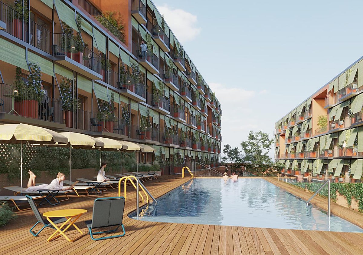 Imagen principal - Cómo es por dentro Kora Lluna, el nuevo socio de Camarena en el Cabanyal