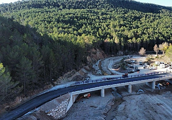 Uno de los pasos reconstruidos en Yátova.