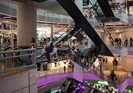 Un centro comercial, en una imagen de archivo.