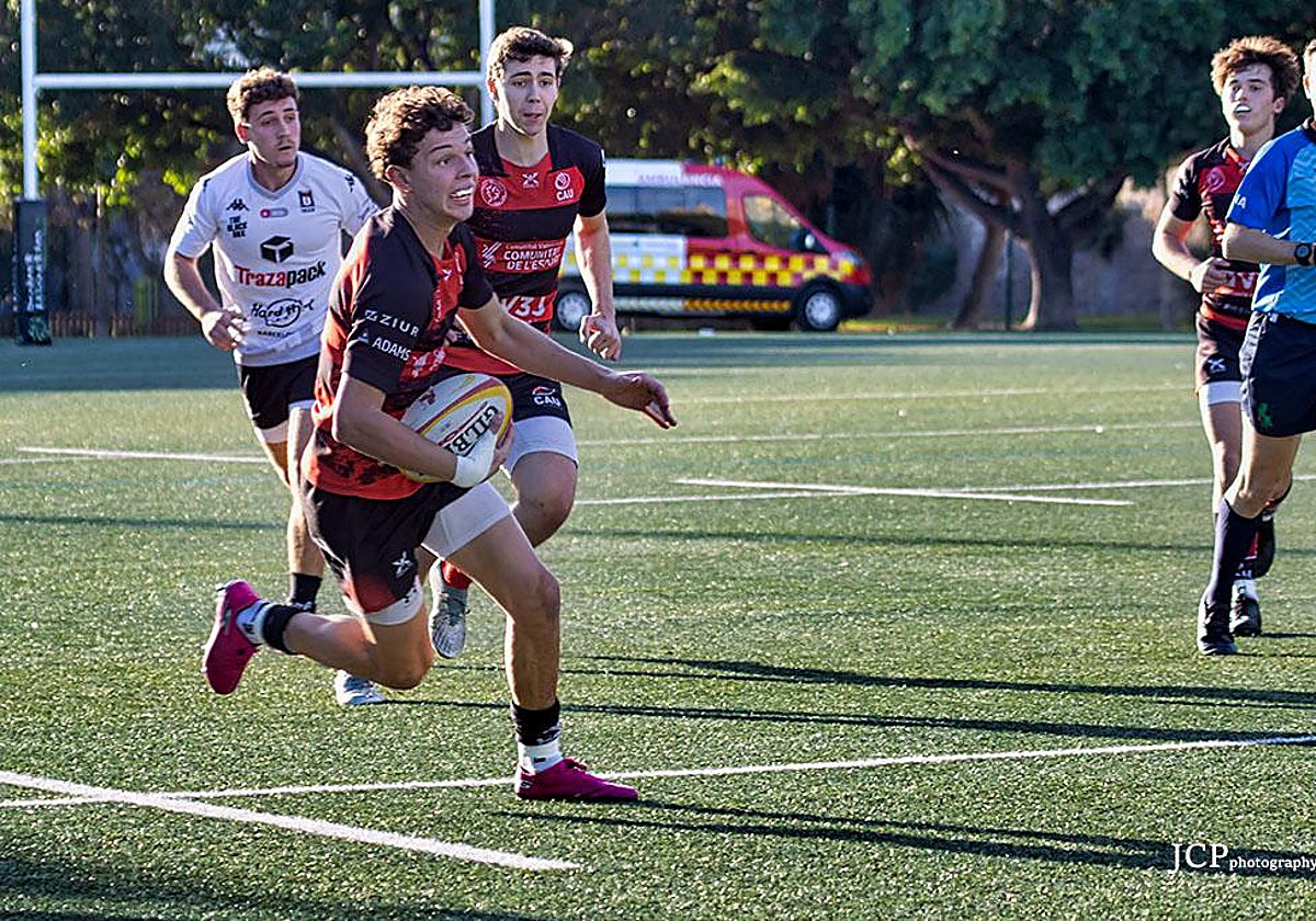 Lucas Gil durante un encuentro.