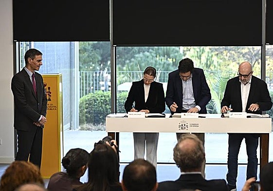 Firma de la subida salarial, a finales de noviembre.