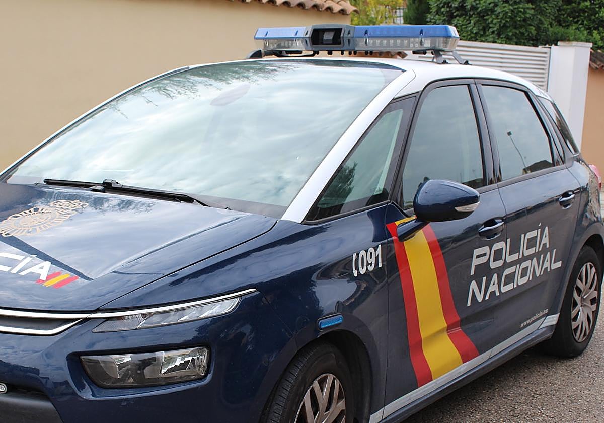 Un vehículo de la Policía Nacional.