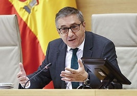José Antonio Rovira, durante su comparecencia en la comisión de la dana del Congreso.