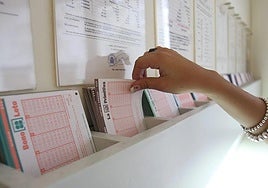 Varios juegos de Loterías y Apuestas del Estado en una imagen de archivo.