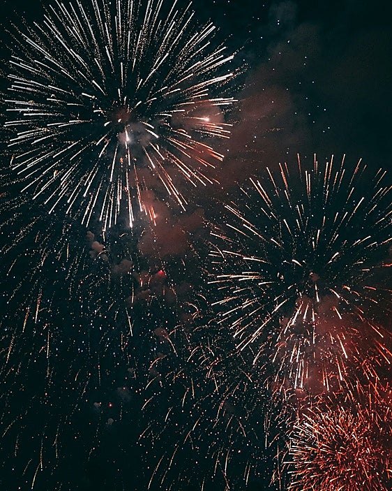 Espectáculo de fuegos artificiales