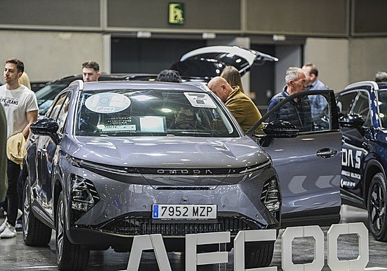 Imagen de un Omoda, una de las firmas chinas presentes en la Feria del Automóvil