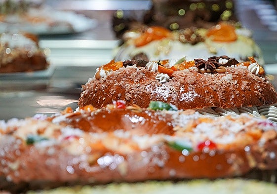 Roscón de Reyes.