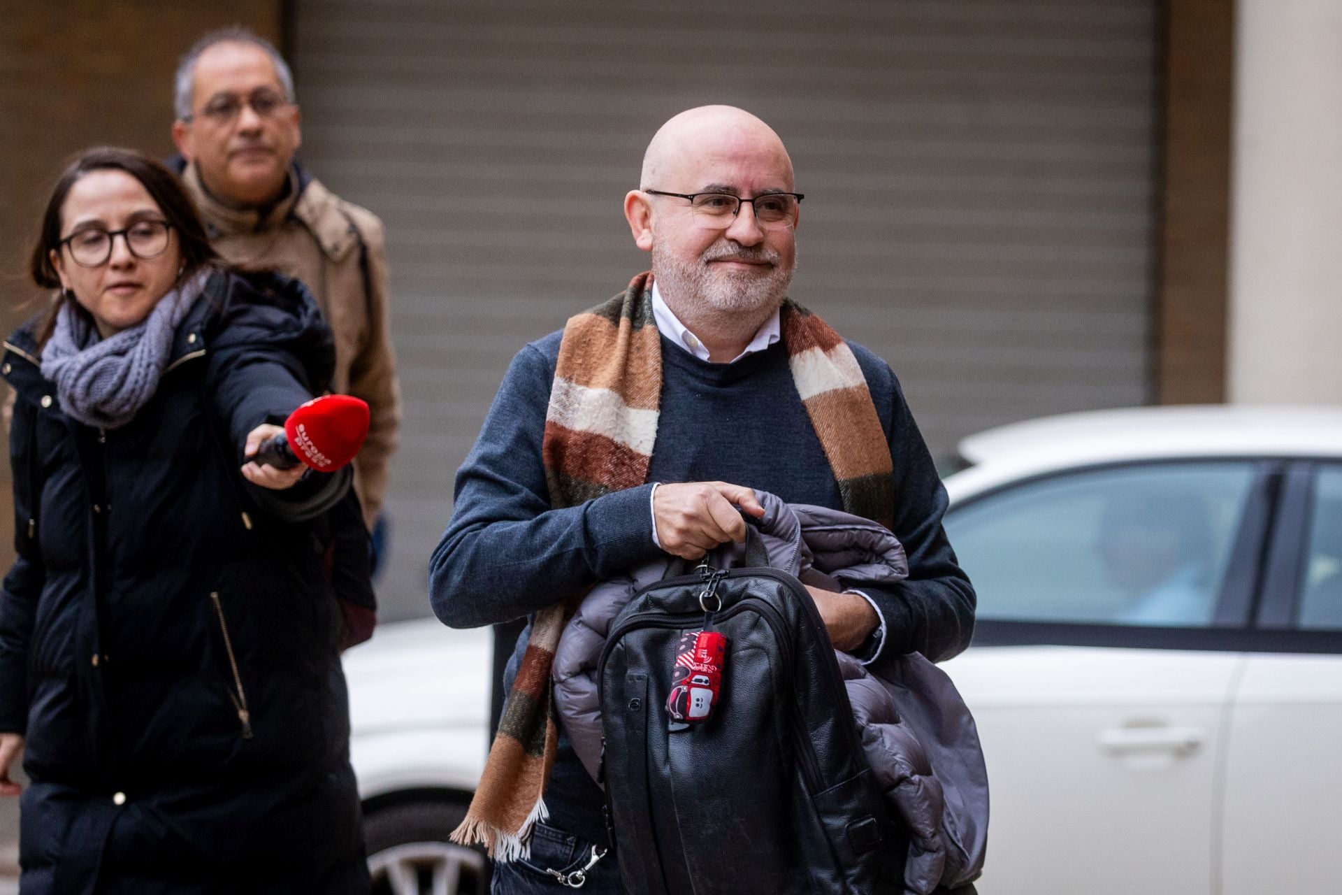 Jorge Suárez comparece ante la jueza de la dana en los juzgados de Catarroja