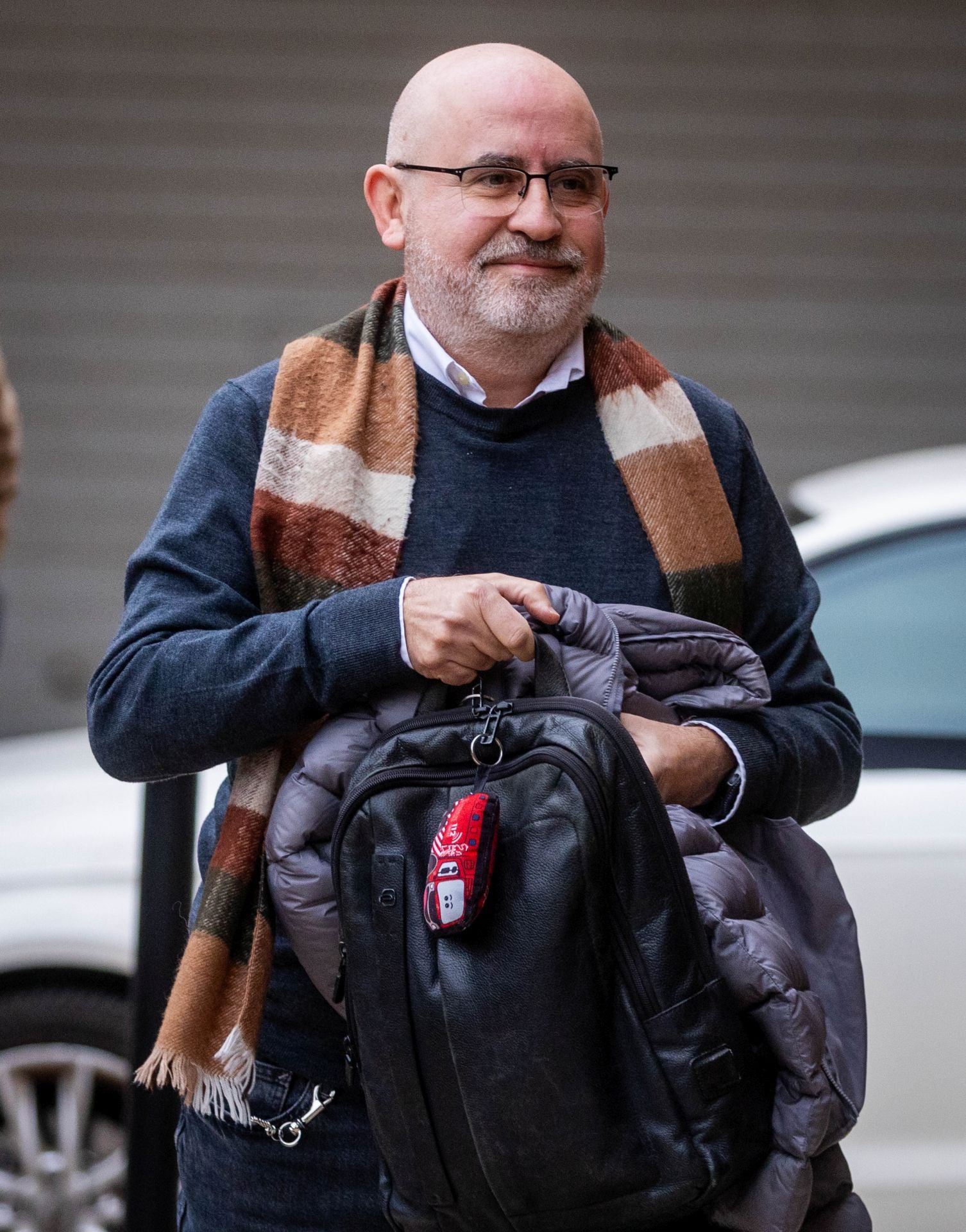 Jorge Suárez comparece ante la jueza de la dana en los juzgados de Catarroja