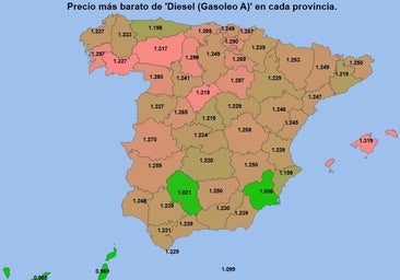 El precio de la gasolina da un giro esta semana después de conocerse el IPC que fija la subida de las pensiones