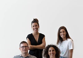 Imagen de parte del equipo de Draper B1