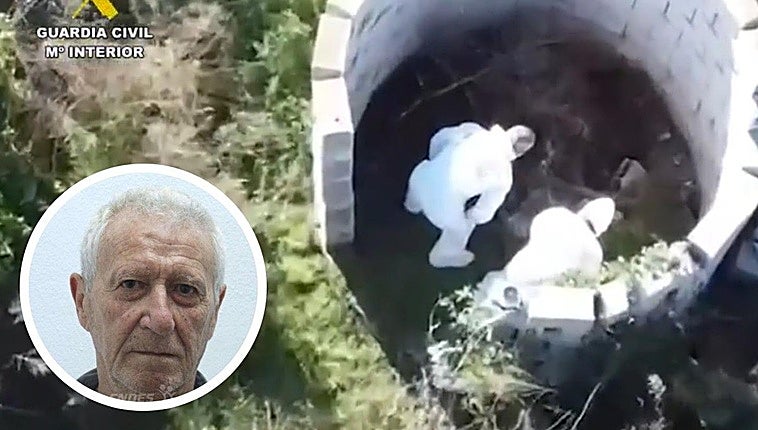 Quemador agrícola de Sueca donde fueron encontrados los restos calcinados de la víctima.