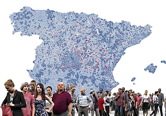 España gana medio millón de habitantes y tres municipios valencianos encabezan el crecimiento poblacional