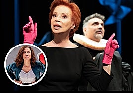 Paloma San Basilio y Toni Acosta.