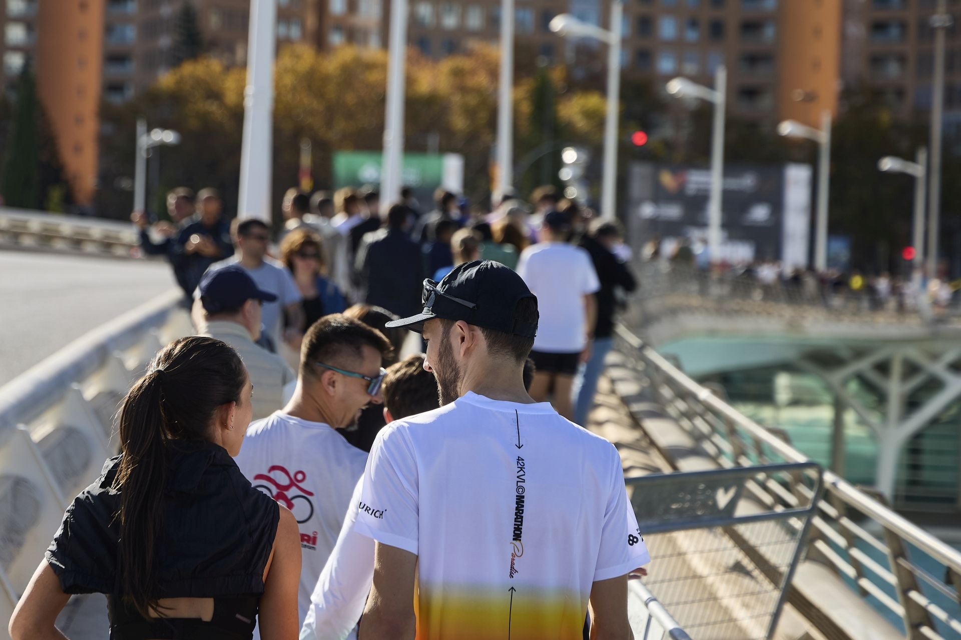 FOTOS | La Ciudad de las Artes y las Ciencias la víspera del Maratón de Valencia 2025