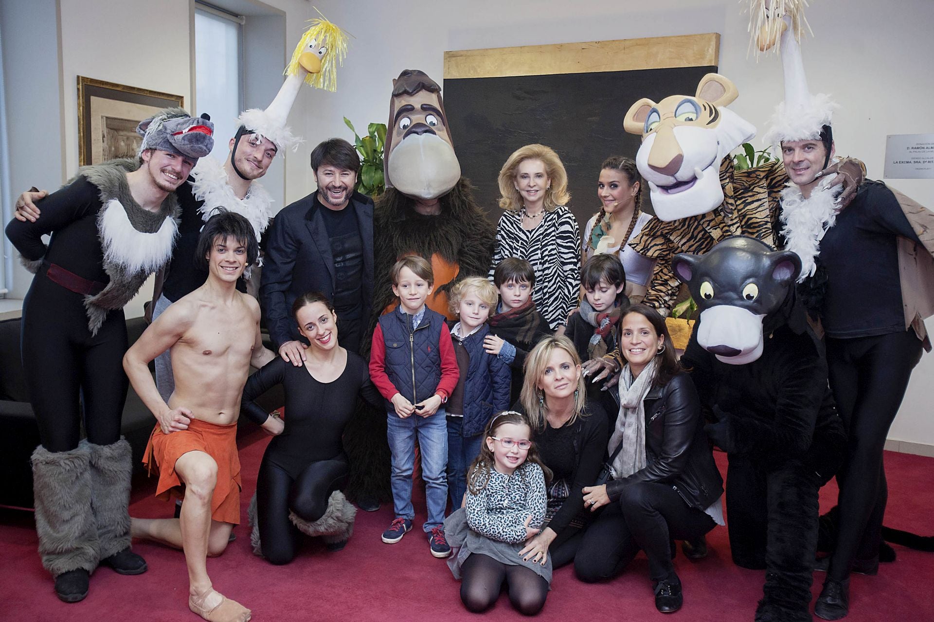 Uno de los cuentos musicales que se hacían en el Palau en Navidades. Mayrén Beneyto siempre ha tenido muy presente a los niños. 