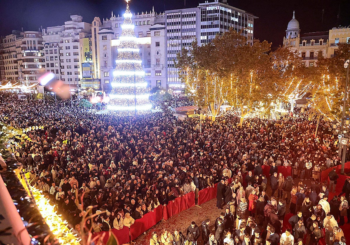 Un millón para iluminar la Navidad valenciana