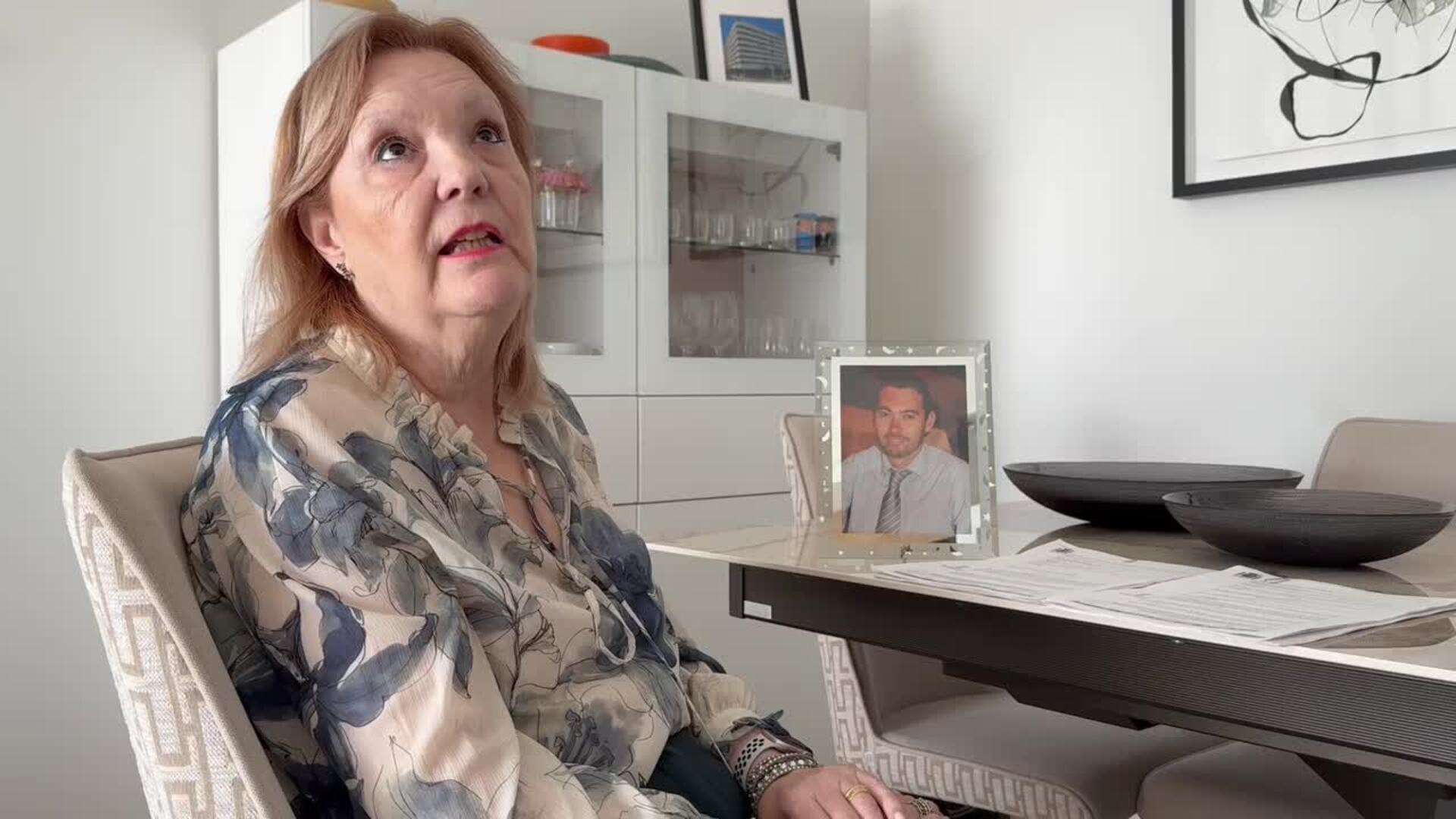 «Ese día mi hijo no tenía que estar en la carretera, lo mandaron a la muerte»