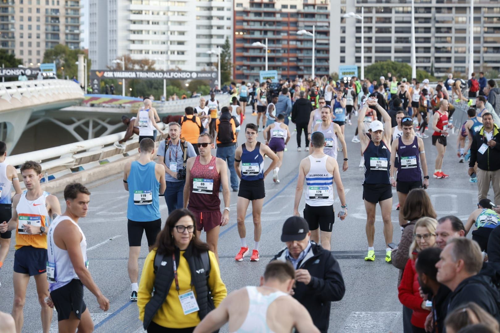 Fotos de la salida del Maratón de Valencia