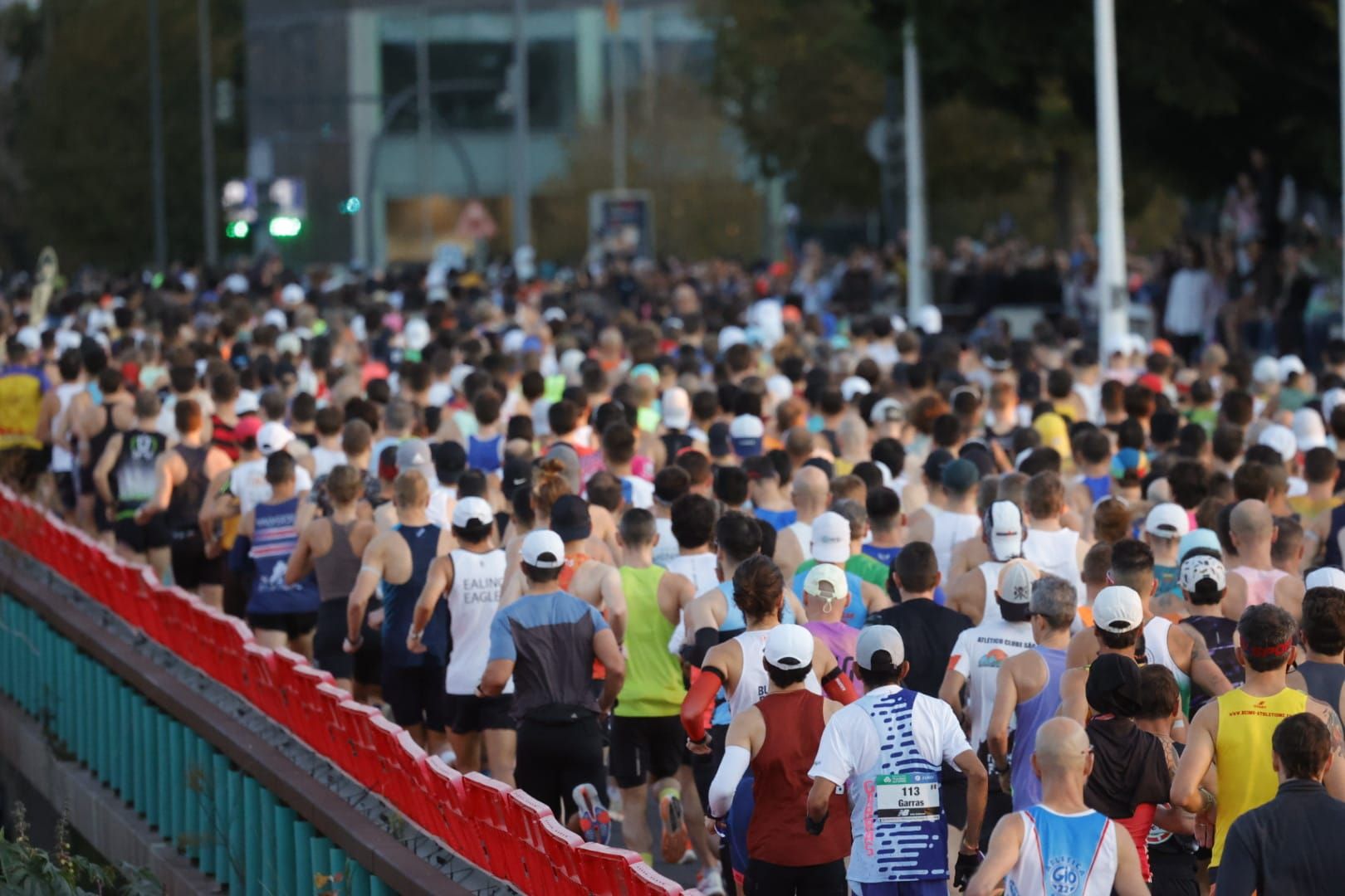 Fotos de la salida del Maratón de Valencia