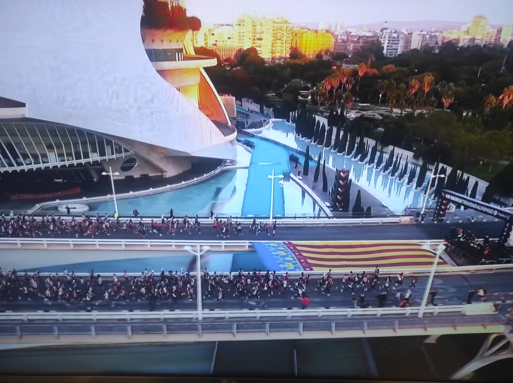Fotos de la salida del Maratón de Valencia