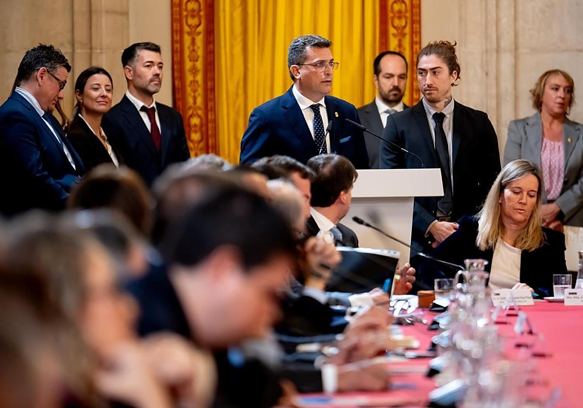 El alcalde de Alfafar, Juan Ramón Adsuara.