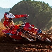 Enzo Badenas, durante una prueba.