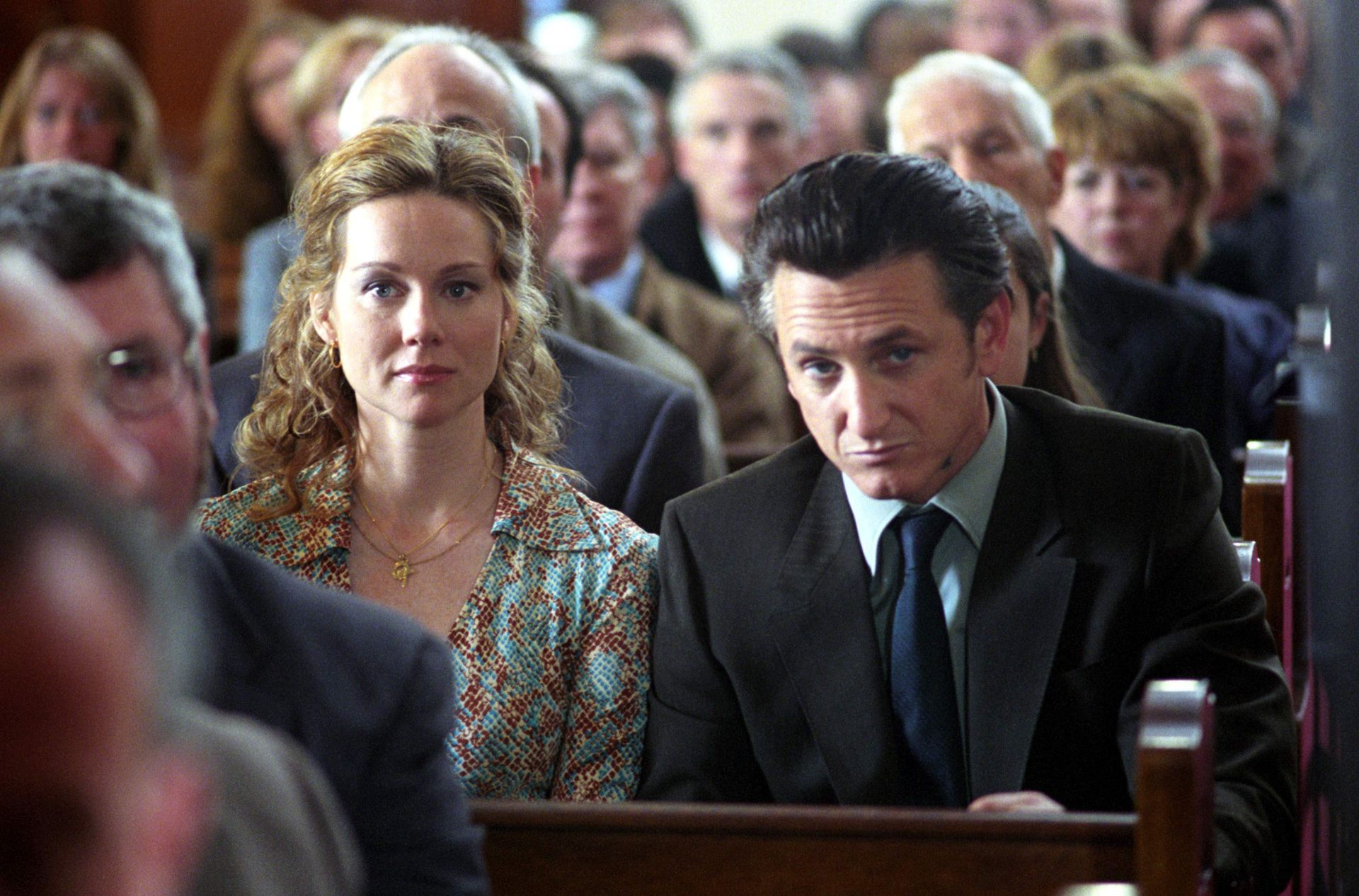 Laura Linney y Sean Penn en una escena de 'Mystic River'.