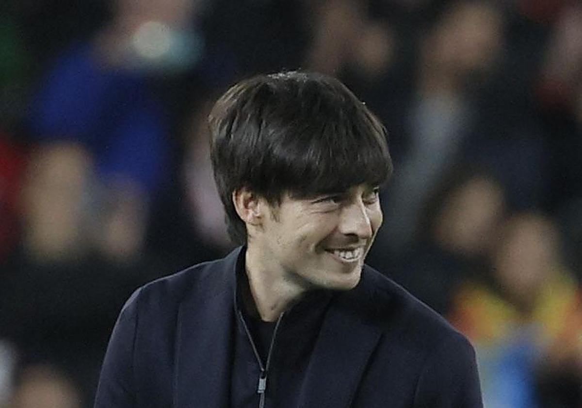 David Silva, tras el homenaje que le realizaron en Mestalla.