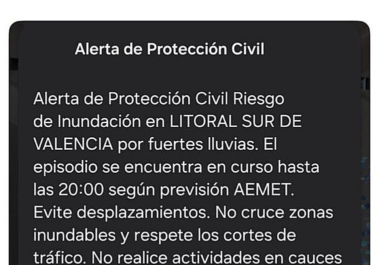 Emergencias lanza un Es Alert para el litoral sur de Alicante