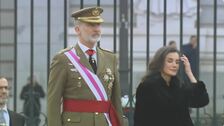 Los Reyes y la Princesa Leonor presiden la Pascua Militar, primer ...