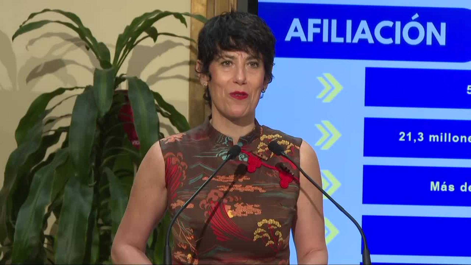 Seguridad Social marca como objetivo en 2025 los 22 millones de afiliados