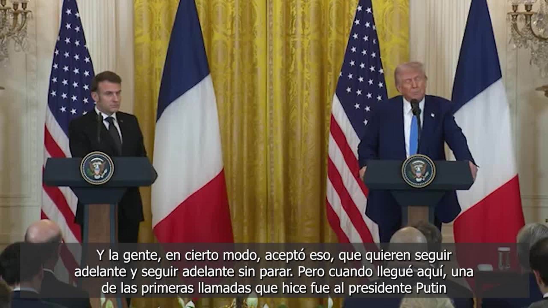 Trump asegura que Putin "quiere terminar esta guerra" en Ucrania