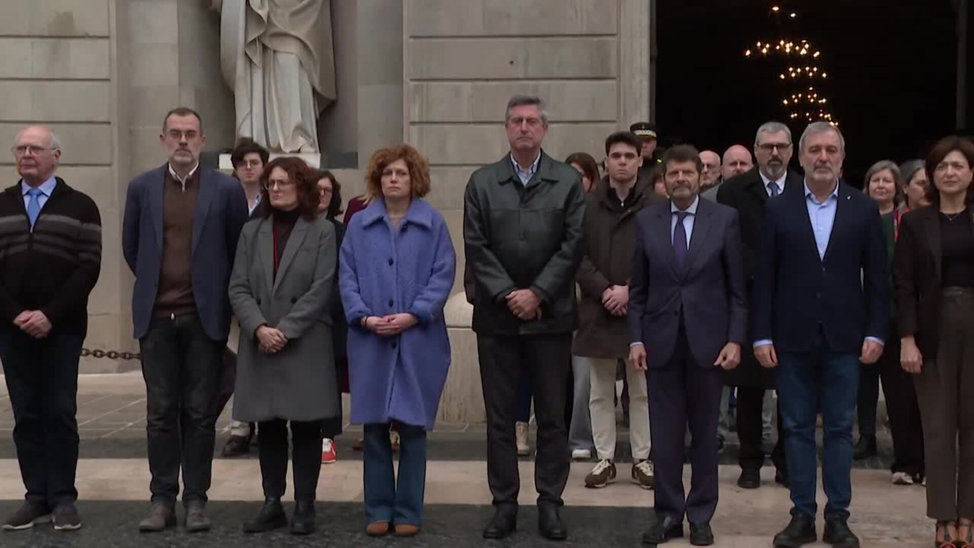 Minuto de silencio en Barcelona por las víctimas del terrorismo