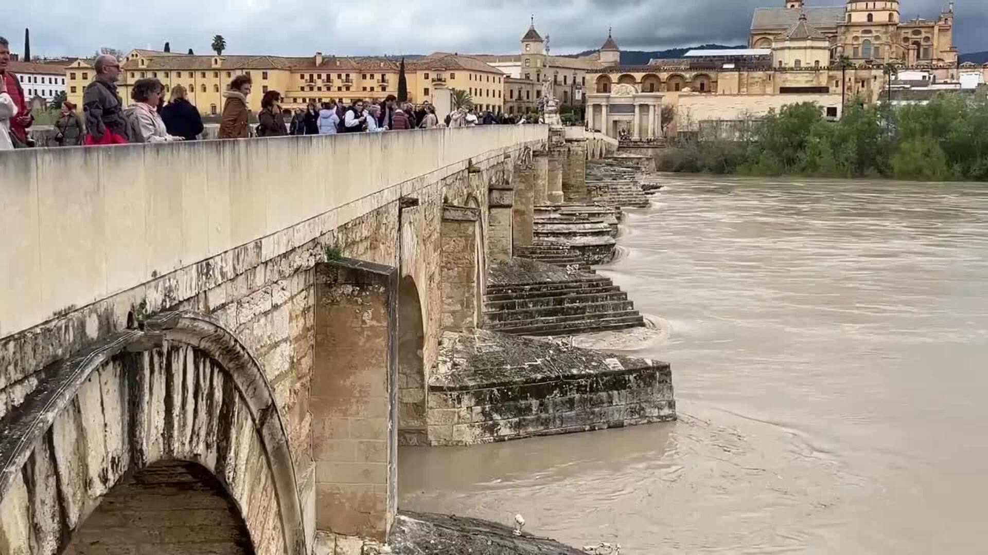 El alcalde de Córdoba avisa que la situación del río es "peor" que el lunes