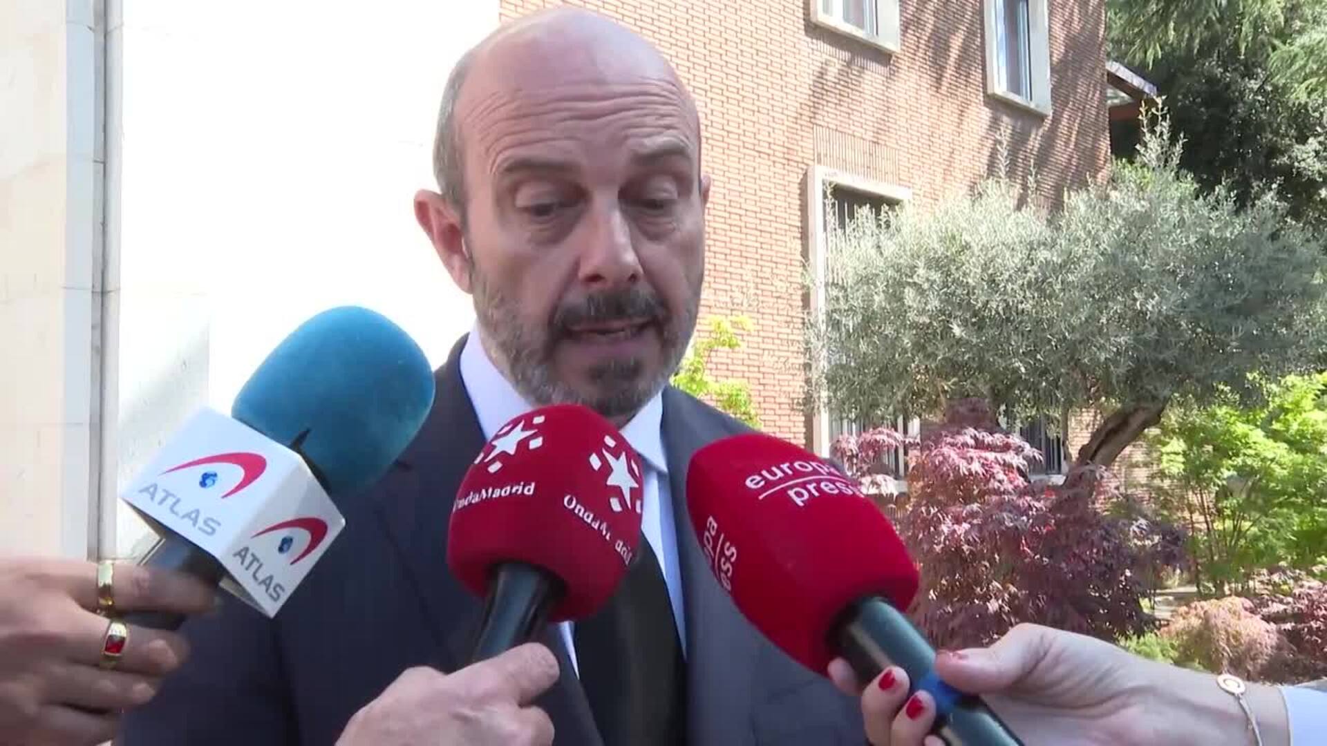 Pedro Rollán asegura que el Papa Francisco "era muy querido en España"