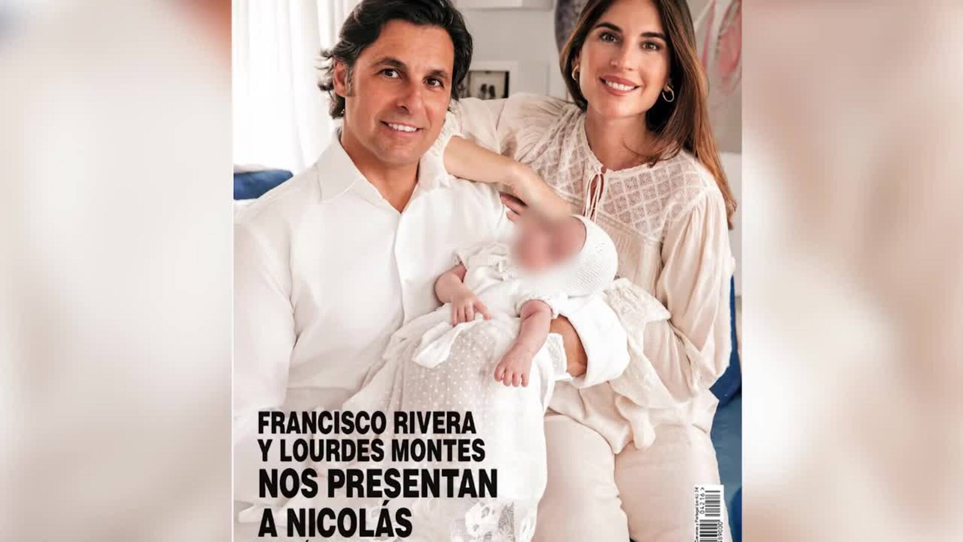 Francisco Rivera y Lourdes Montes presentan a su hijo Nicolás en la portada de Hola