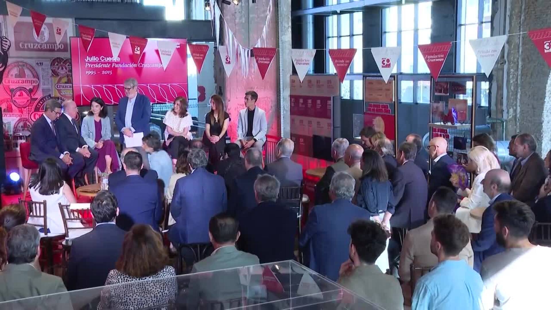 Fundación Cruzcampo celebra 30 años de formación, impulso a la hostelería y cultura cervecera