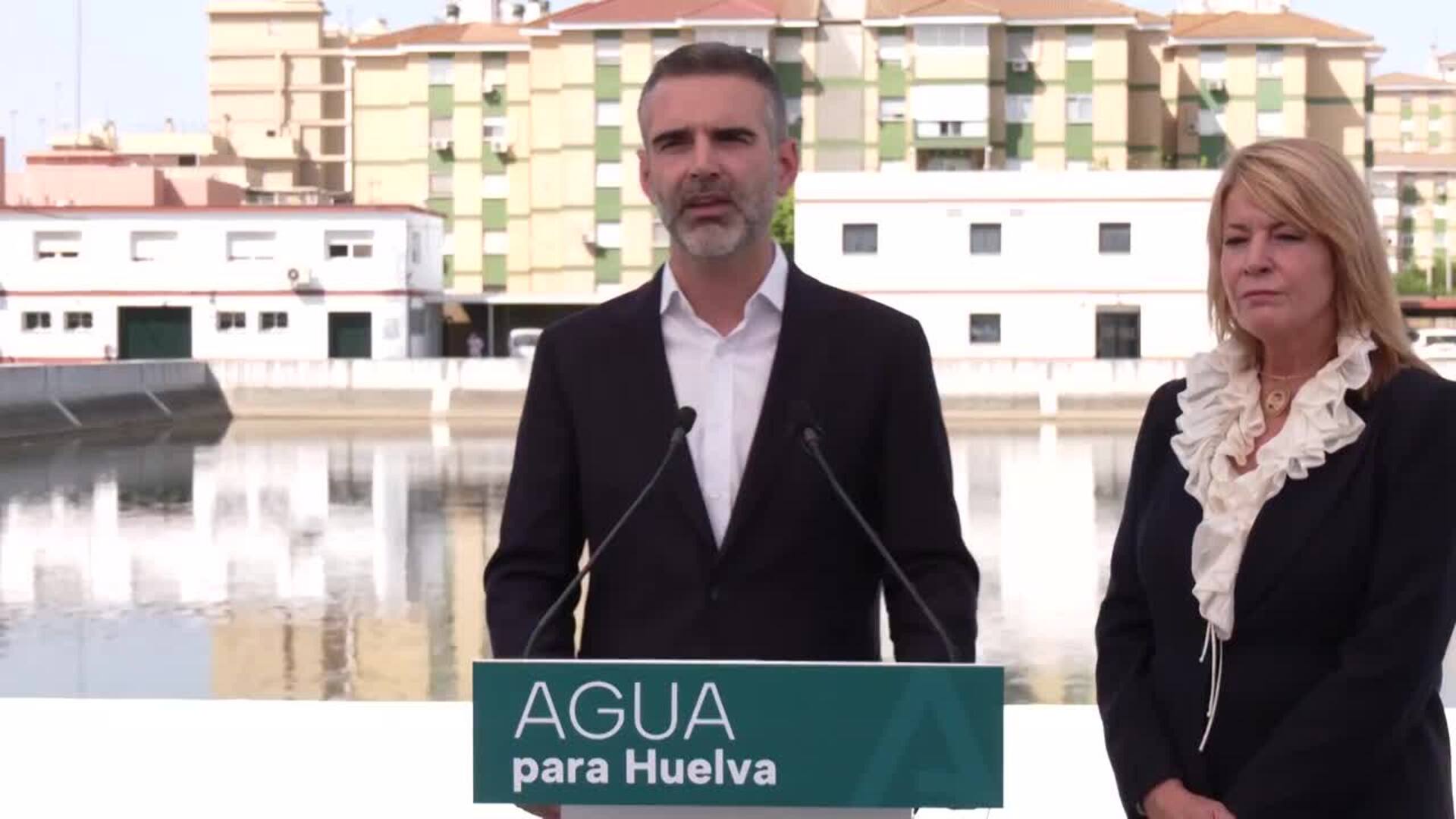 Inaugurada la ampliación de los depósitos de cola del Odiel para "garantizar el suministro"