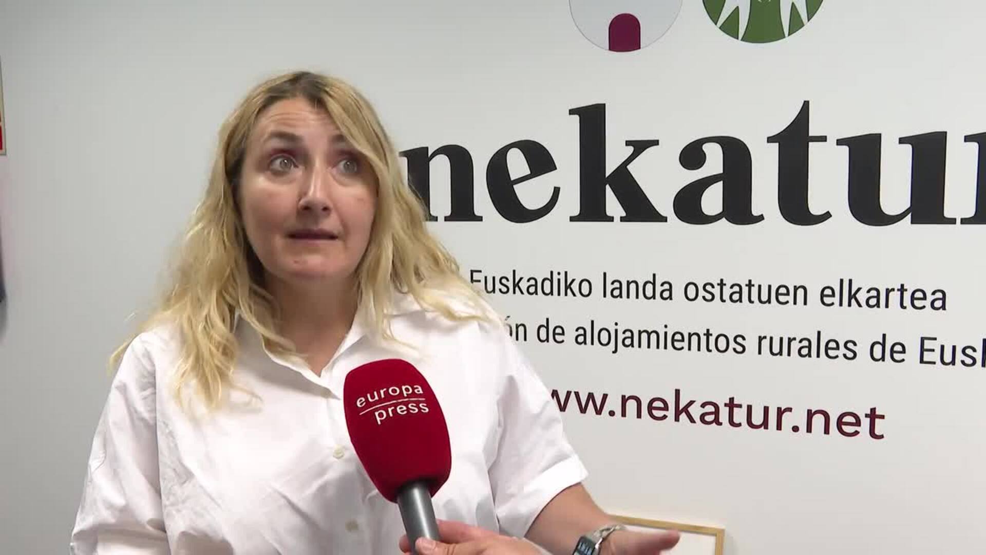 Alojamientos rurales de Euskadi prevén este verano tasas de ocupación "parecidas" a las de 2024