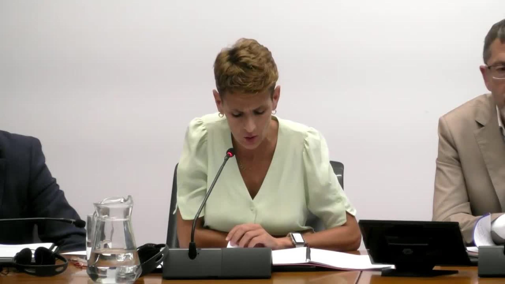 Chivite afirma que el dueño de Servinabar "jamás" le pidió "trato de favor" en sus reuniones