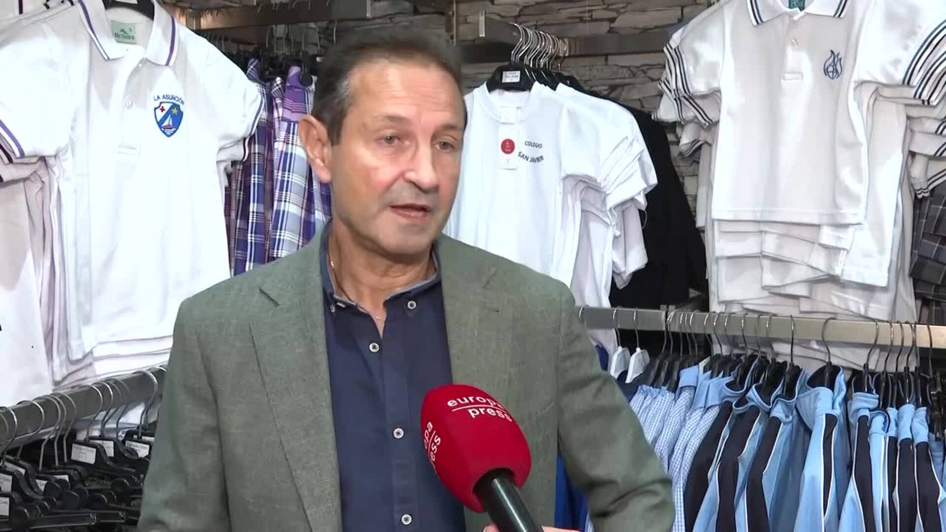 El precio medio de un uniforme escolar se sitúa entre los 200 y 300 euros