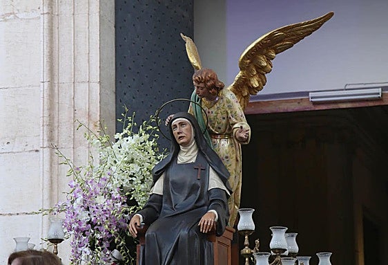 La previsión de lluvia obliga a aplazar los principales actos en honor a la Beata Inés en Benigànim